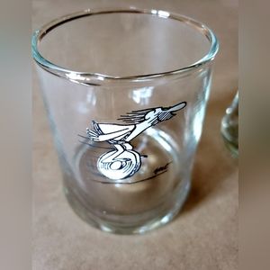 Vintage BC Comics Ice Age glass, Johnny Hart